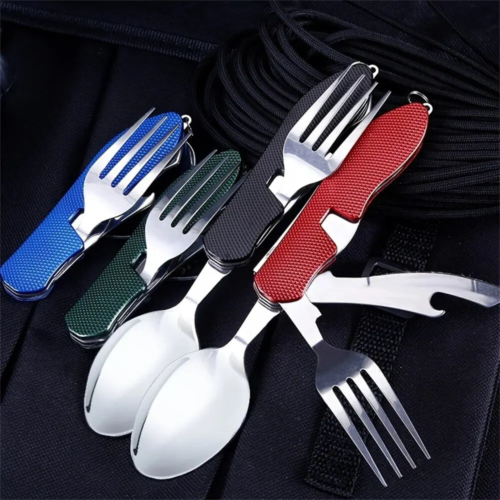 Compact Adventure Cutlery Set