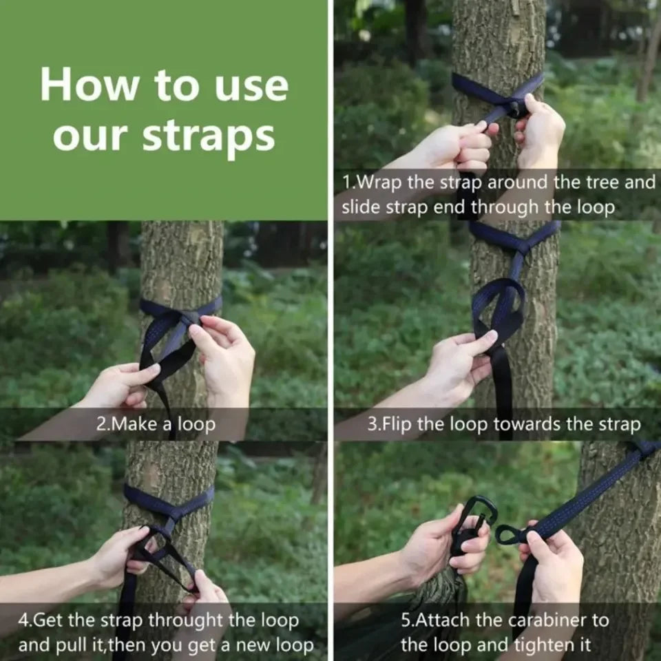 High Strength Mosquito Net Hammock